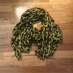 Loft Animal Print Scarf
